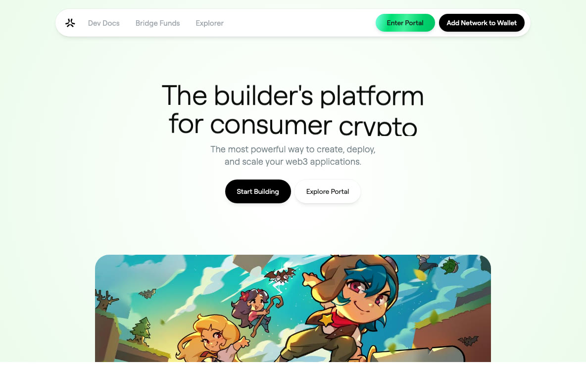 Abstract website homepage, a recent StratCorp engagement